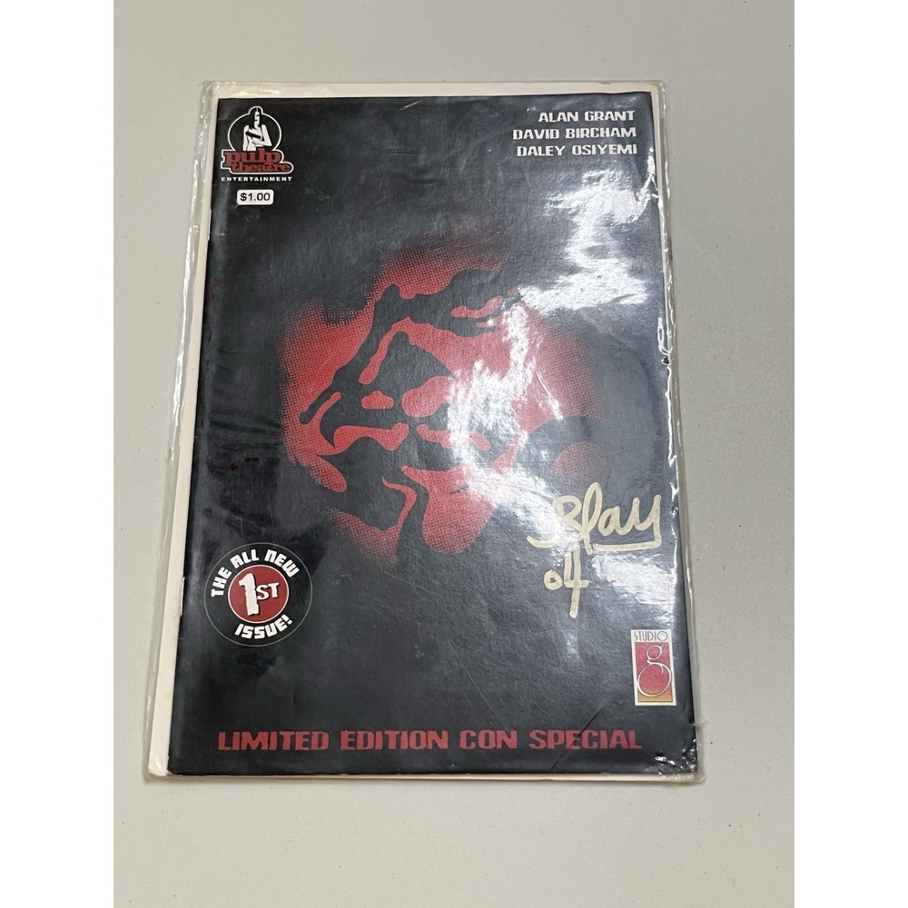 Signed Comic Limited Edition Con Special David Bircham